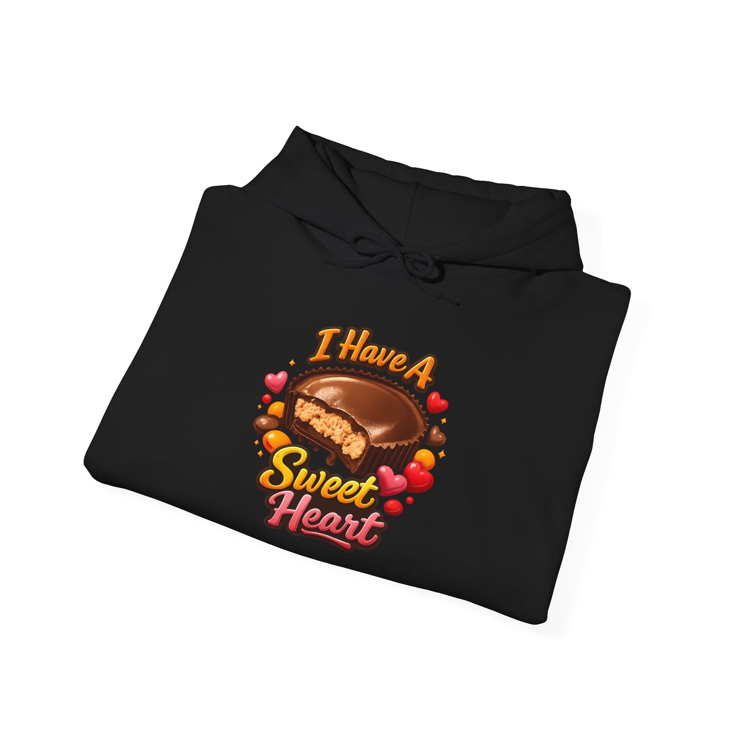 Hoodie — "I Have A Sweet Heart" Donut Valentine Hoodie