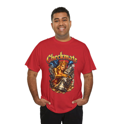 Checkmate Chess Graphic Tee — Vintage Knight vs King Design