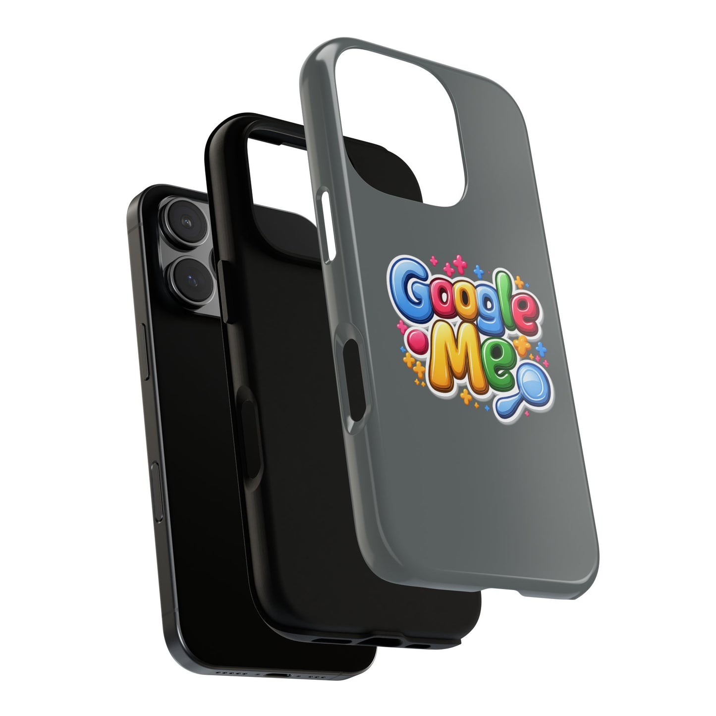Phone Case — Colorful "Google Me" Protective Tough Case