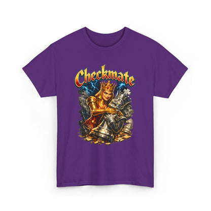 Checkmate Chess Graphic Tee — Vintage Knight vs King Design