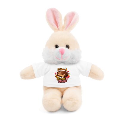Teddy Bear — "I Have a Sweet Heart" Plush with Graphic Tee