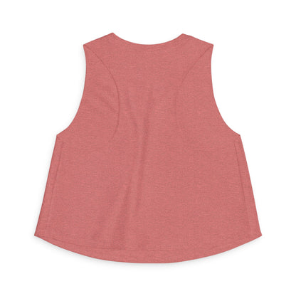 Fitness Crop Top — “10 Seconds is a Glare, 20 Seconds is a Stare” Cute Weightlifting Graphic