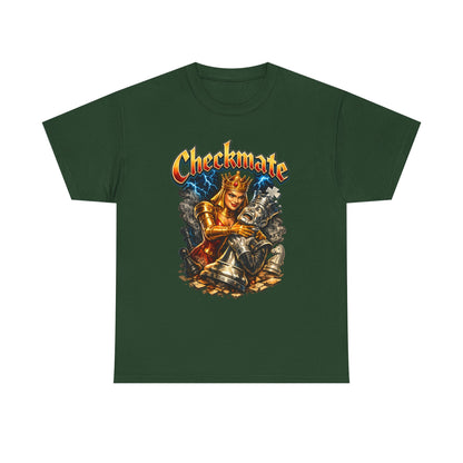 Checkmate Chess Graphic Tee — Vintage Knight vs King Design