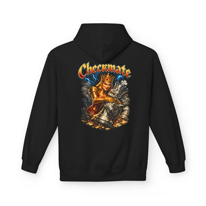Chess King "Checkmate" Hoodie — Vintage Fantasy Chess Crewneck