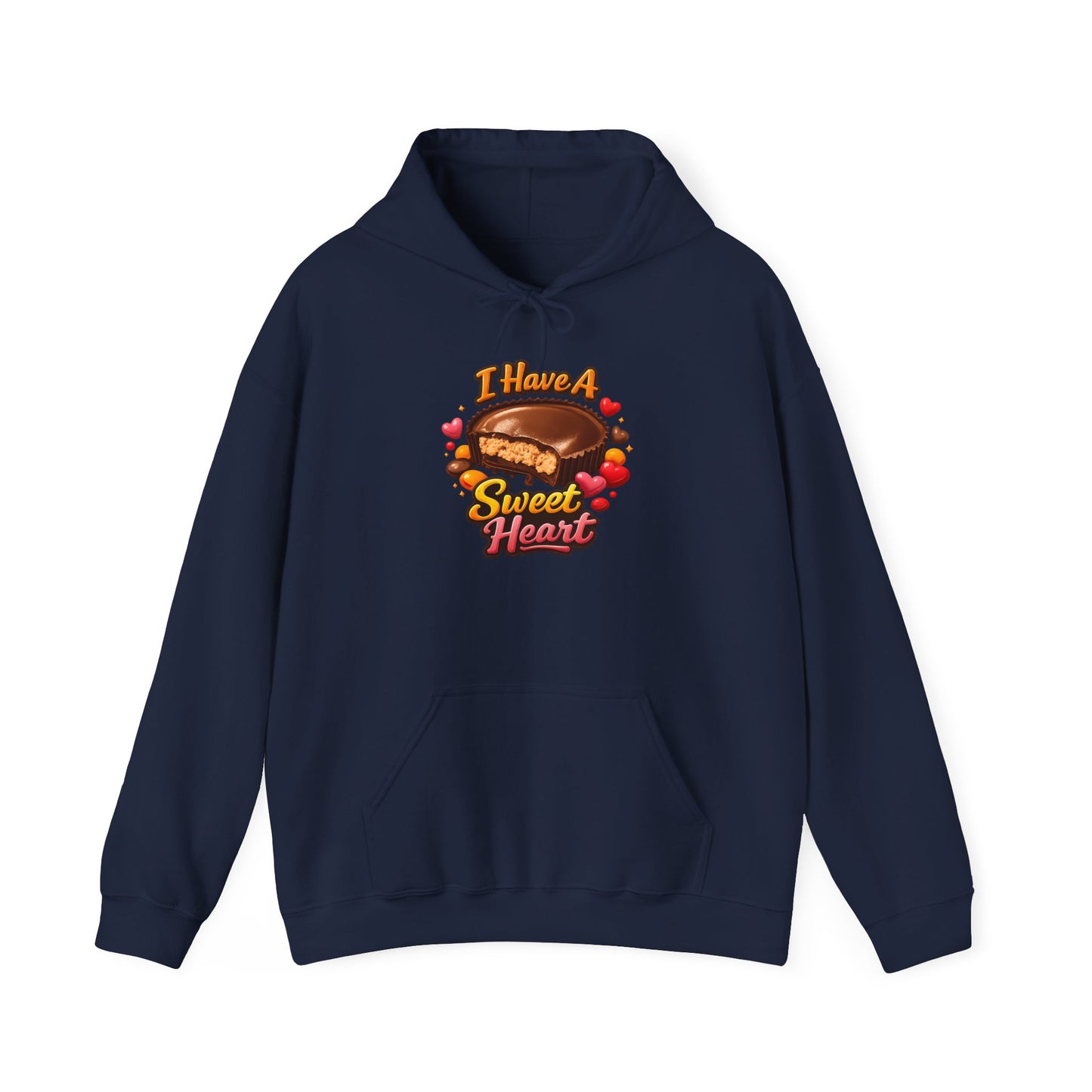Hoodie — "I Have A Sweet Heart" Donut Valentine Hoodie