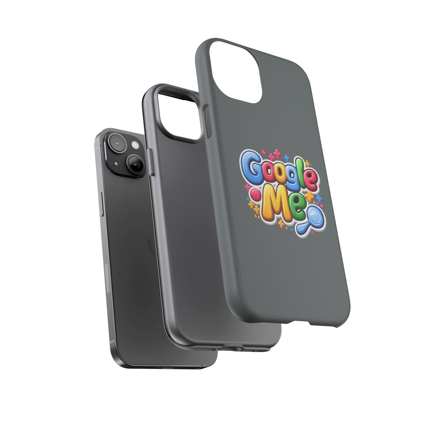 Phone Case — Colorful "Google Me" Protective Tough Case