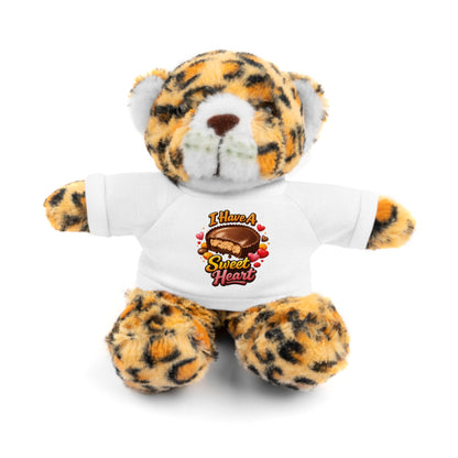 Teddy Bear — "I Have a Sweet Heart" Plush with Graphic Tee