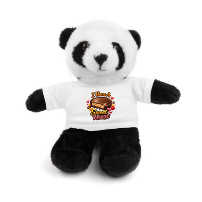 Teddy Bear — "I Have a Sweet Heart" Plush with Graphic Tee