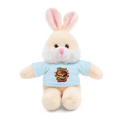 Teddy Bear — "I Have a Sweet Heart" Plush with Graphic Tee