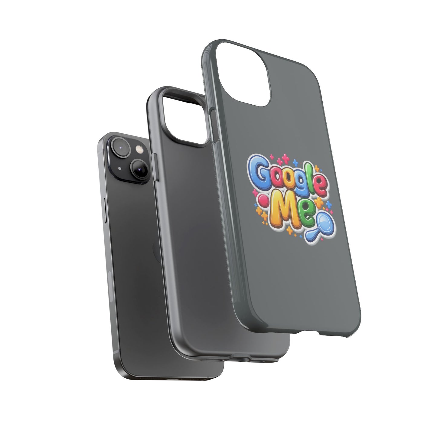 Phone Case — Colorful "Google Me" Protective Tough Case