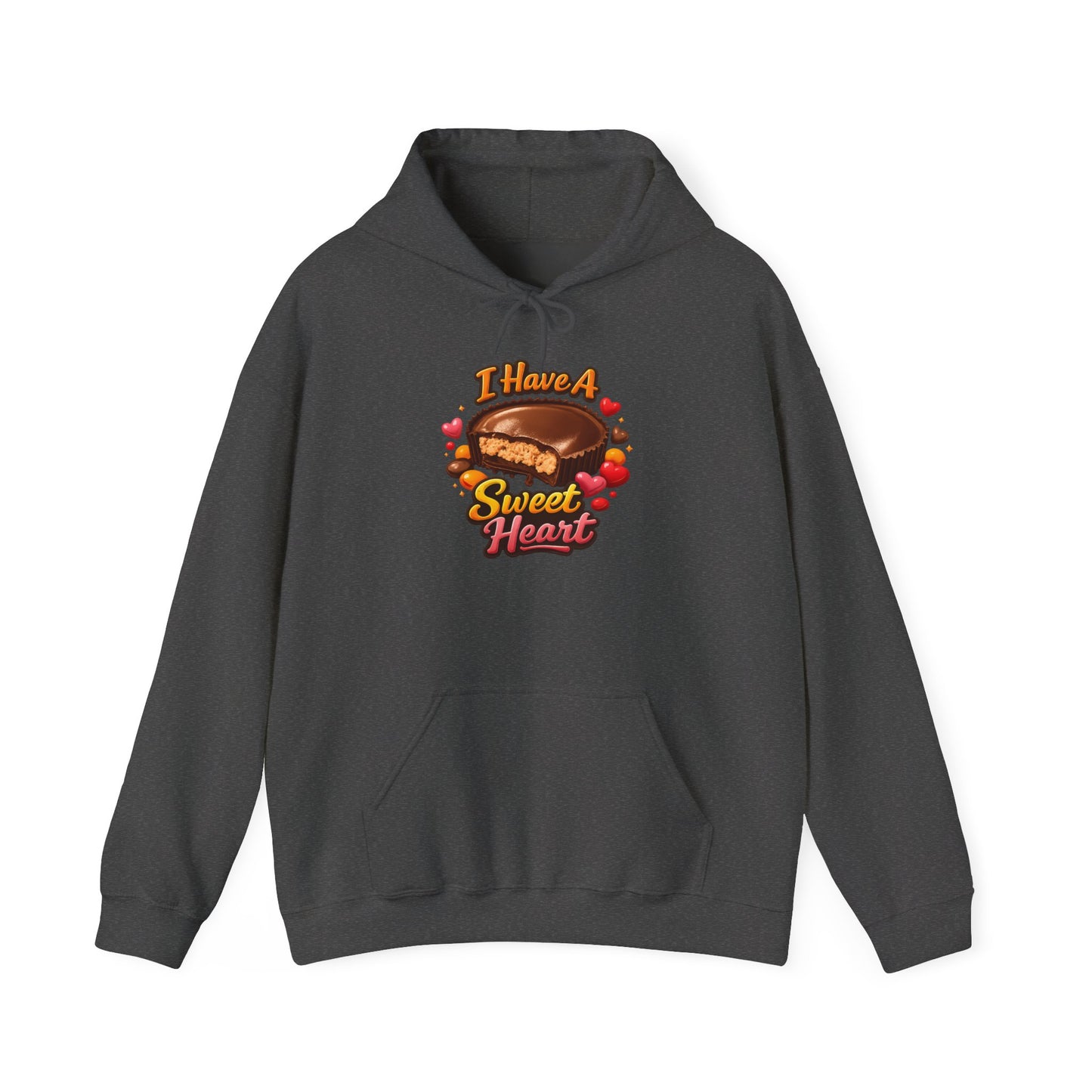 Hoodie — "I Have A Sweet Heart" Donut Valentine Hoodie