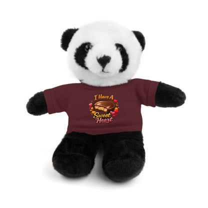 Teddy Bear — "I Have a Sweet Heart" Plush with Graphic Tee