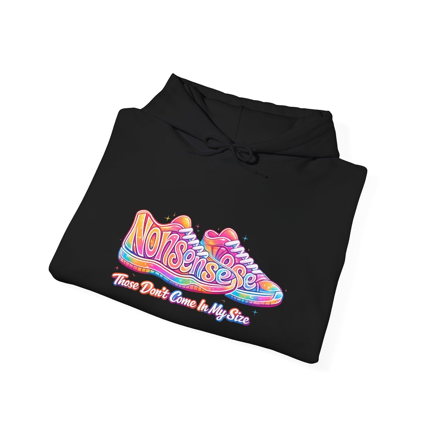 Colorful Retro Sneaker "No One Else" Hoodie | Graphic Pullover