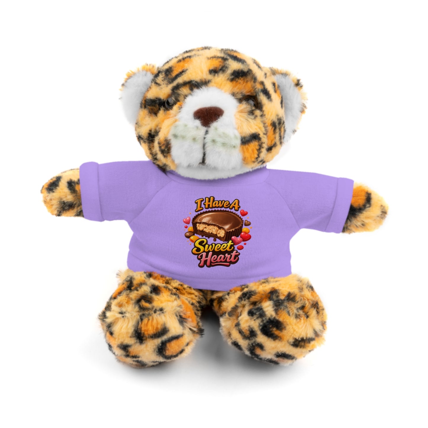 Teddy Bear — "I Have a Sweet Heart" Plush with Graphic Tee