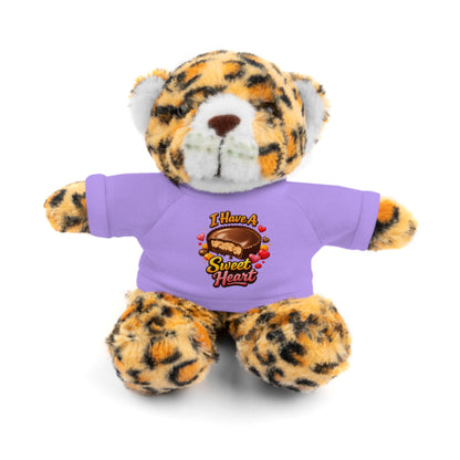 Teddy Bear — "I Have a Sweet Heart" Plush with Graphic Tee