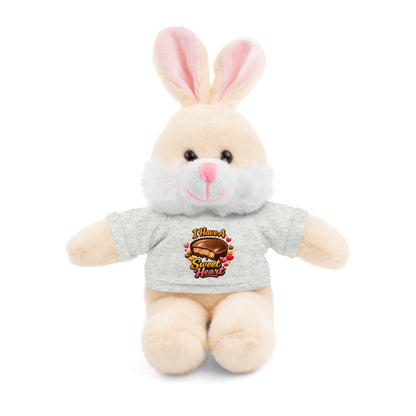 Teddy Bear — "I Have a Sweet Heart" Plush with Graphic Tee