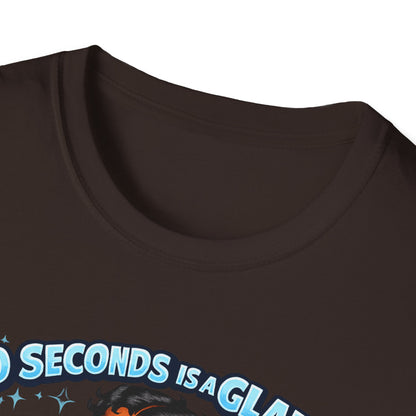 Workout Motivational T-Shirt — "10 Seconds is a Glare, 20 Seconds is a Stare"