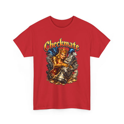 Checkmate Chess Graphic Tee — Vintage Knight vs King Design