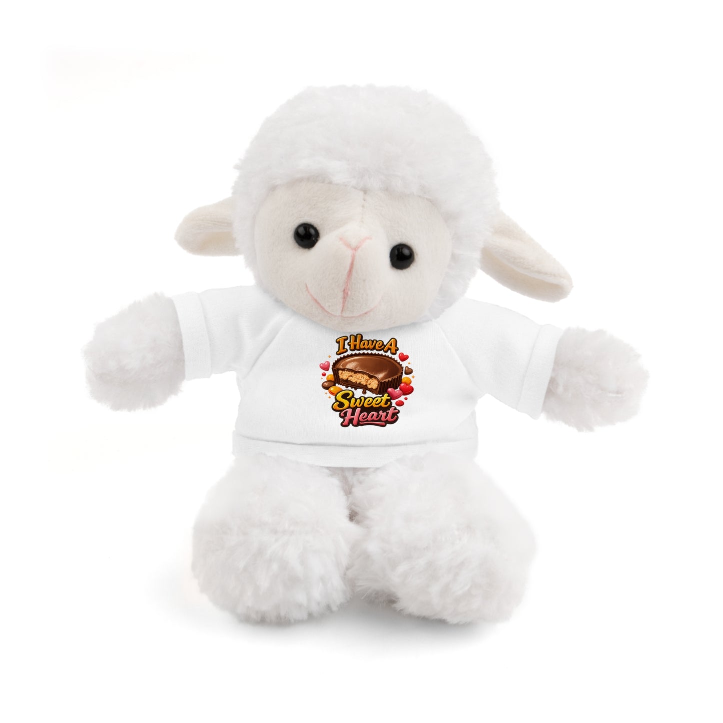 Teddy Bear — "I Have a Sweet Heart" Plush with Graphic Tee