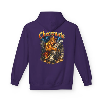 Chess King "Checkmate" Hoodie — Vintage Fantasy Chess Crewneck