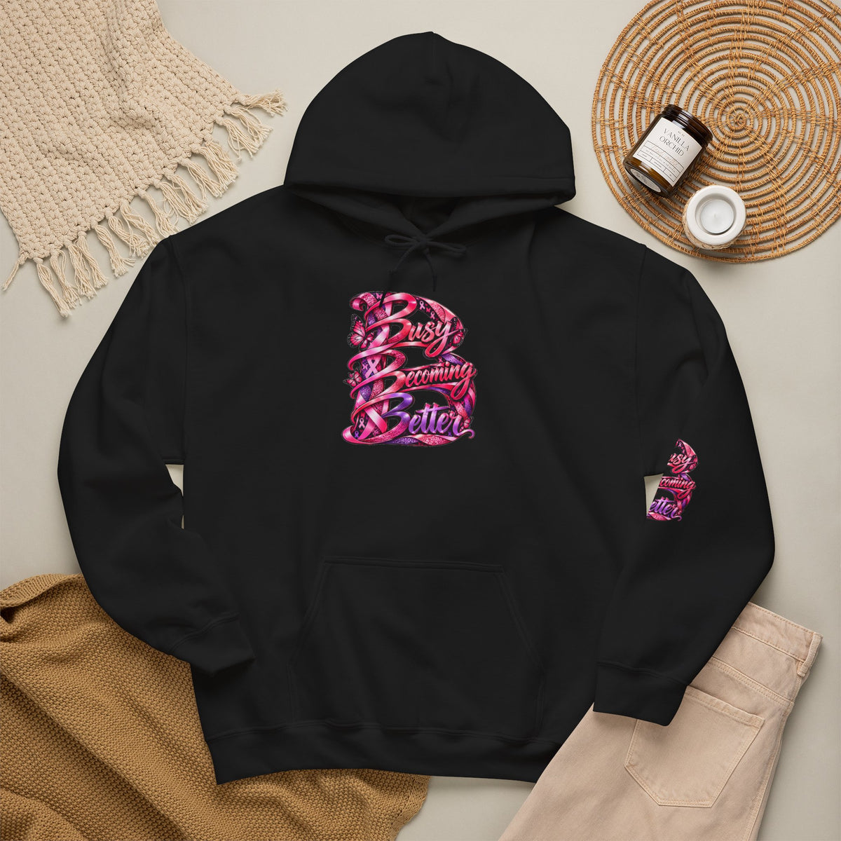 Busy Becoming Better Hooded Sweatshirt