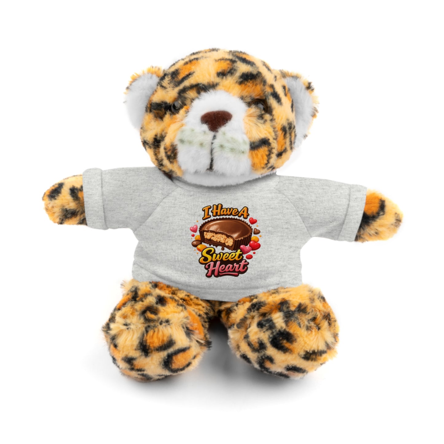 Teddy Bear — "I Have a Sweet Heart" Plush with Graphic Tee