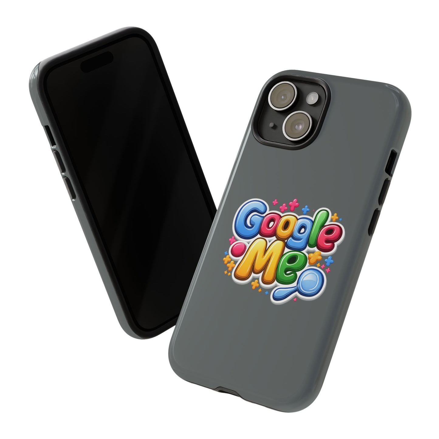 Phone Case — Colorful "Google Me" Protective Tough Case