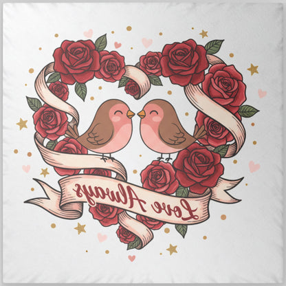 Love Always Heart Pillow