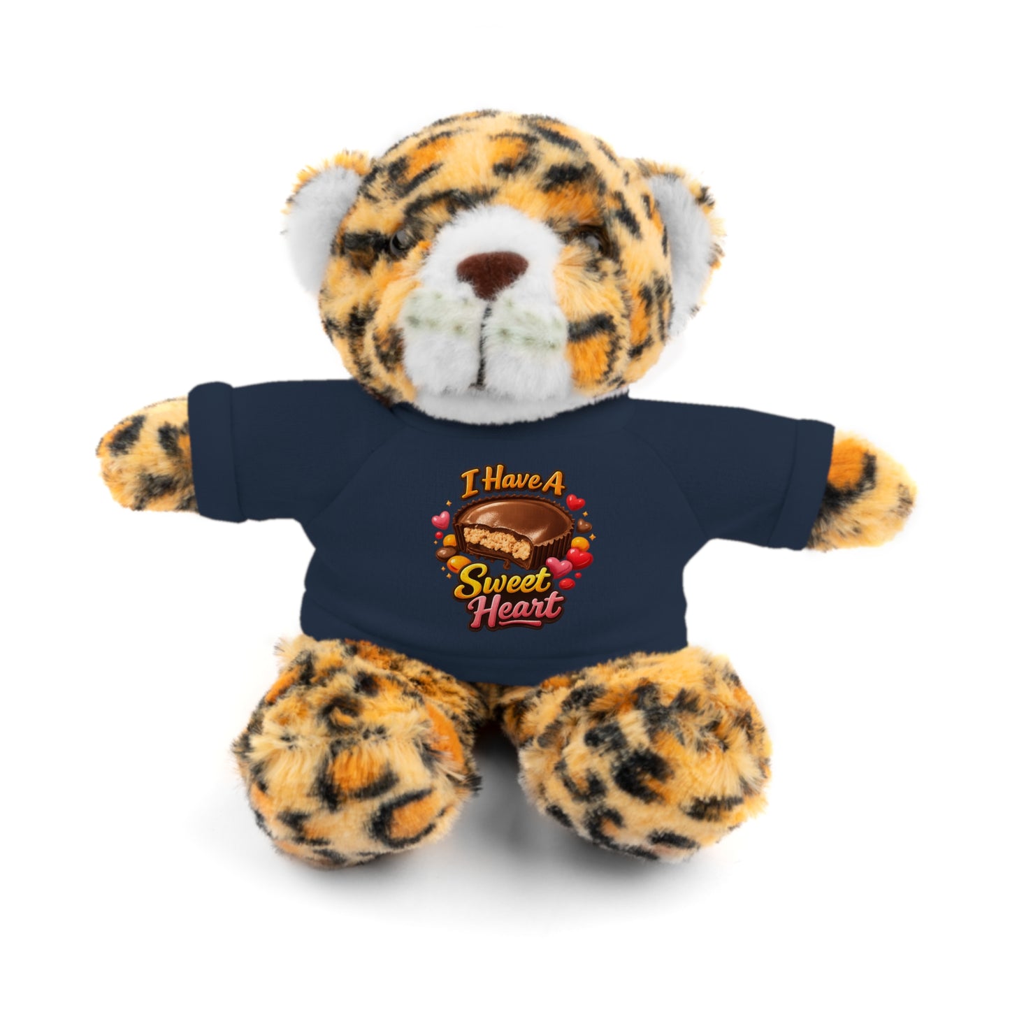 Teddy Bear — "I Have a Sweet Heart" Plush with Graphic Tee