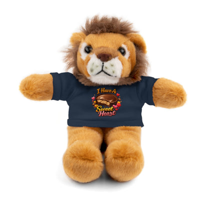Teddy Bear — "I Have a Sweet Heart" Plush with Graphic Tee