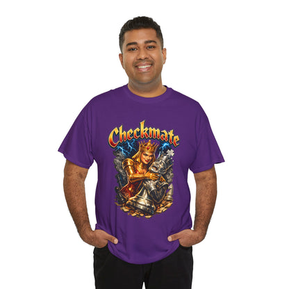 Checkmate Chess Graphic Tee — Vintage Knight vs King Design