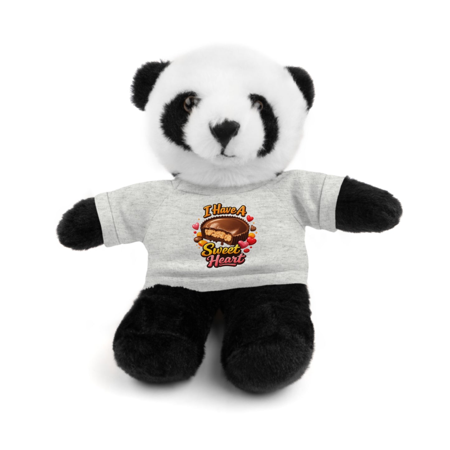 Teddy Bear — "I Have a Sweet Heart" Plush with Graphic Tee