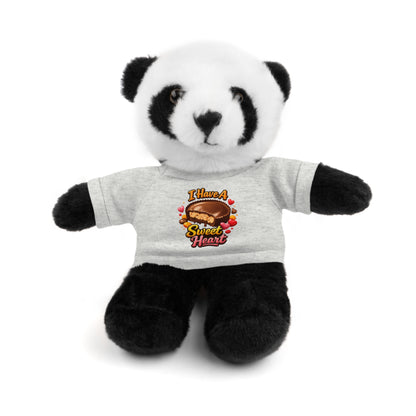 Teddy Bear — "I Have a Sweet Heart" Plush with Graphic Tee