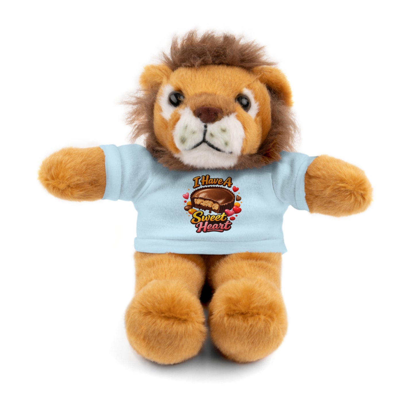Teddy Bear — "I Have a Sweet Heart" Plush with Graphic Tee