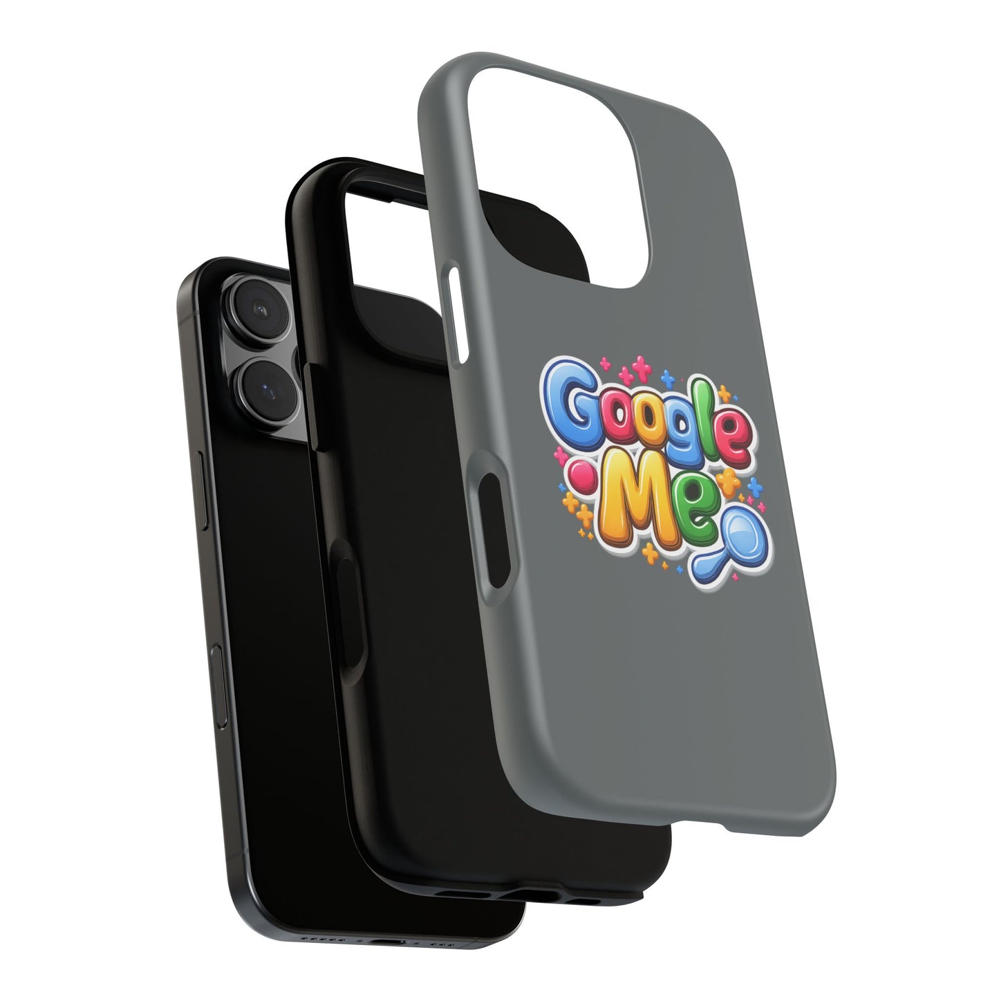 Phone Case — Colorful "Google Me" Protective Tough Case