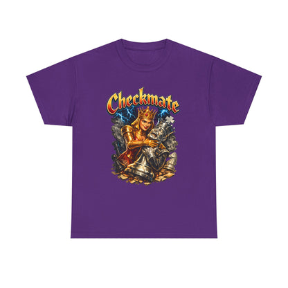 Checkmate Chess Graphic Tee — Vintage Knight vs King Design