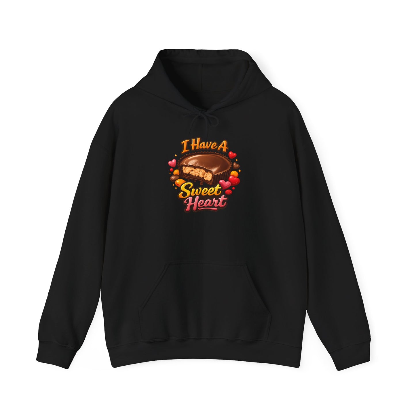 Hoodie — "I Have A Sweet Heart" Donut Valentine Hoodie