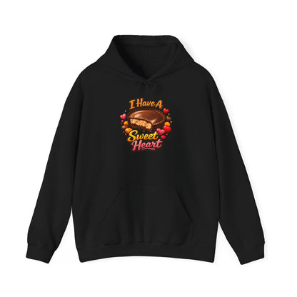 Hoodie — "I Have A Sweet Heart" Donut Valentine Hoodie
