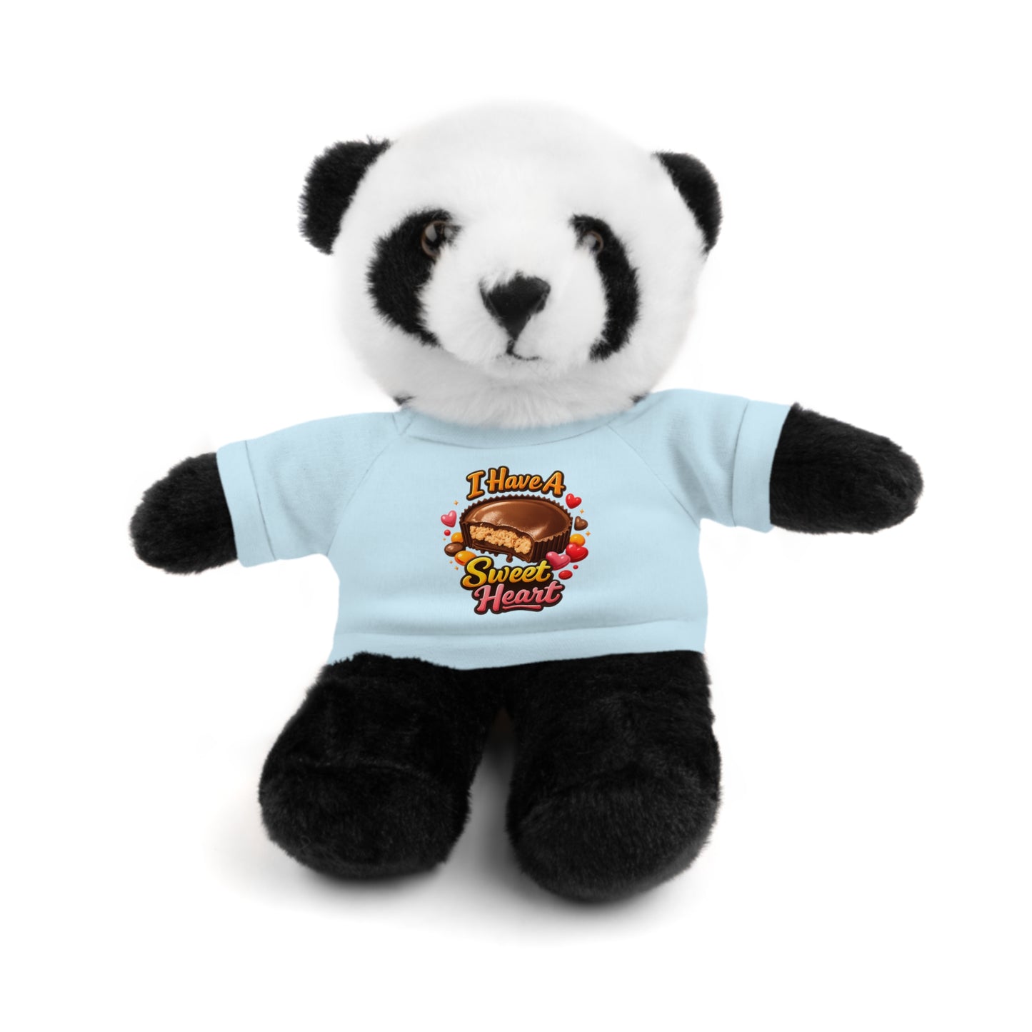 Teddy Bear — "I Have a Sweet Heart" Plush with Graphic Tee