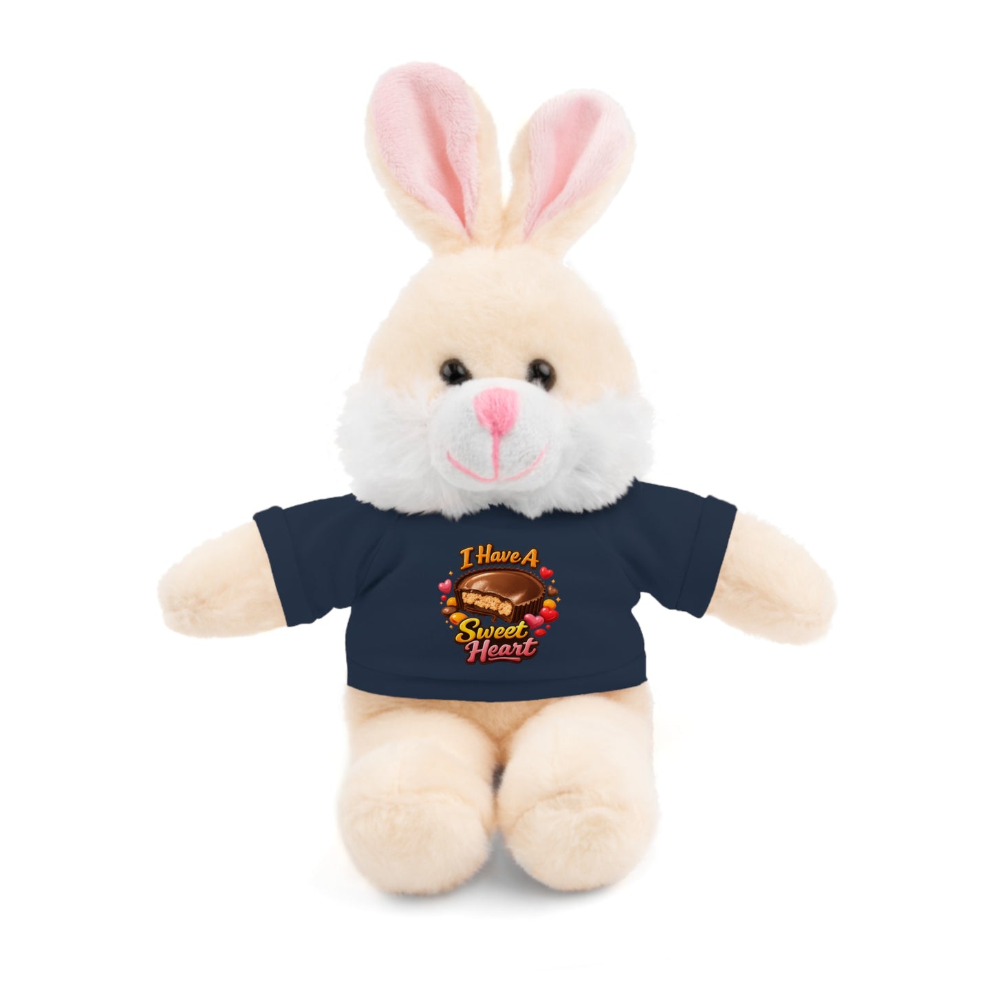 Teddy Bear — "I Have a Sweet Heart" Plush with Graphic Tee