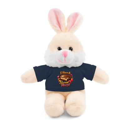 Teddy Bear — "I Have a Sweet Heart" Plush with Graphic Tee