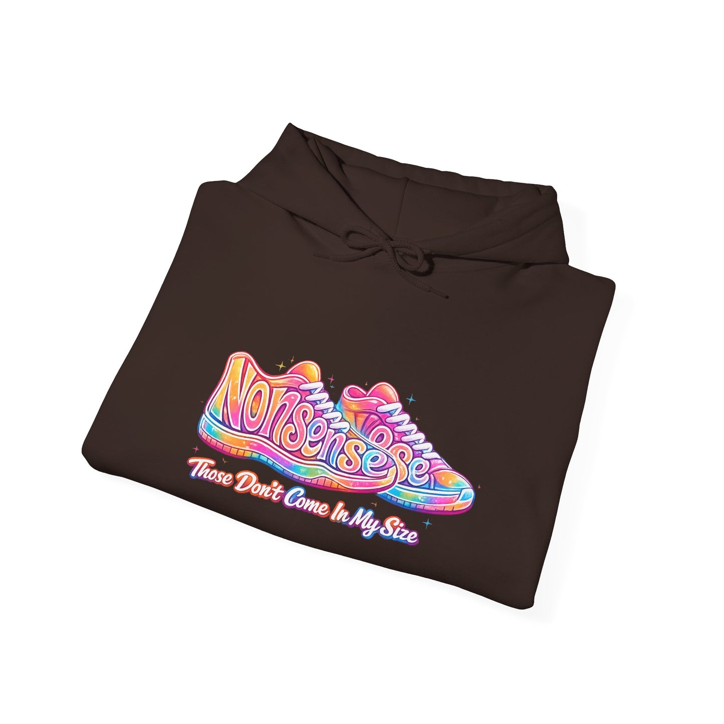 Colorful Retro Sneaker "No One Else" Hoodie | Graphic Pullover