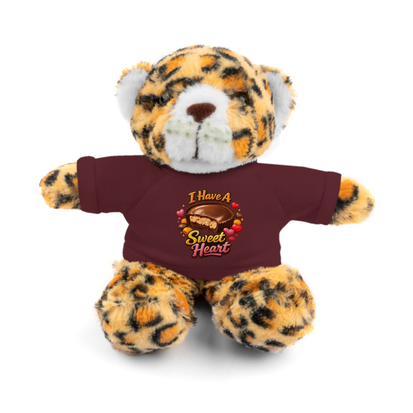 Teddy Bear — "I Have a Sweet Heart" Plush with Graphic Tee