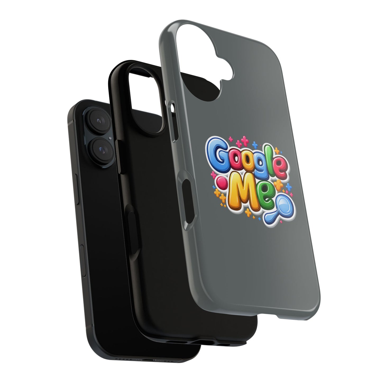 Phone Case — Colorful "Google Me" Protective Tough Case