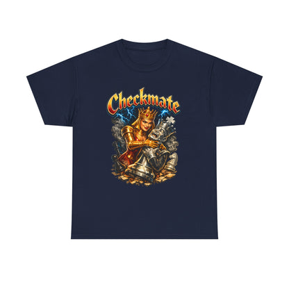 Checkmate Chess Graphic Tee — Vintage Knight vs King Design
