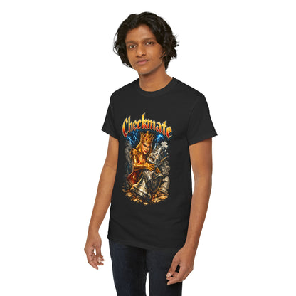 Checkmate Chess Graphic Tee — Vintage Knight vs King Design