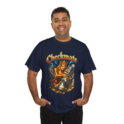 Checkmate Chess Graphic Tee — Vintage Knight vs King Design