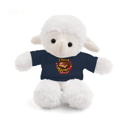 Teddy Bear — "I Have a Sweet Heart" Plush with Graphic Tee