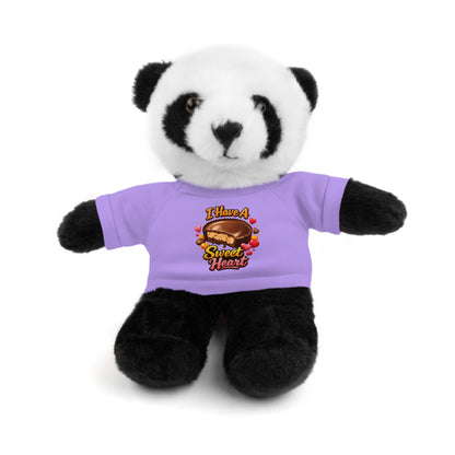 Teddy Bear — "I Have a Sweet Heart" Plush with Graphic Tee