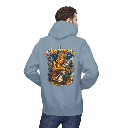 Chess King "Checkmate" Hoodie — Vintage Fantasy Chess Crewneck